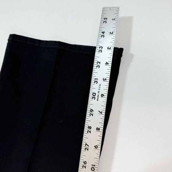 Cache Jeans Womens 8 Black Boot Cut Flare Beaded Sequins Embellished Dark Denim - Picture 3 of 10